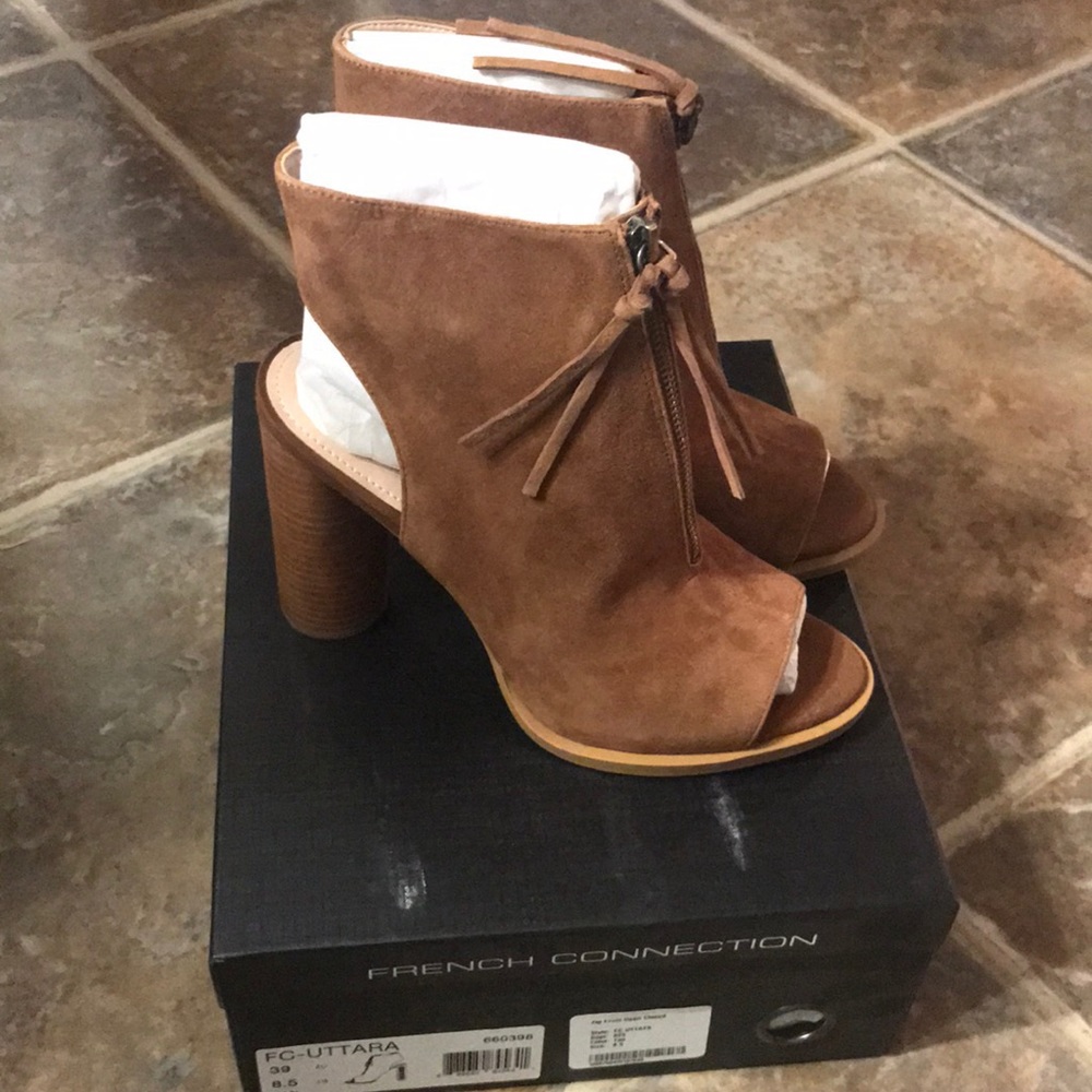 FRENCH CONNECTION  Uttara Open Toe Ankle Bootie - Picture 2 of 7